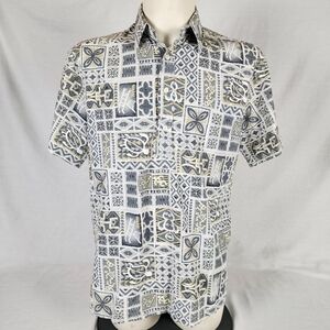 Nui Nalu Pull-over Hawaiian Shirt (L)